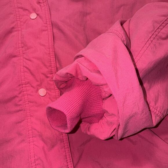 Vintage Patagonia Shelled Synchilla Jacket USA Made Pink Women’s 14 Late 80s - Picture 7 of 16